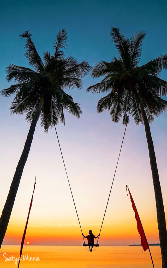 Senja di Sunari Resort Selayar
