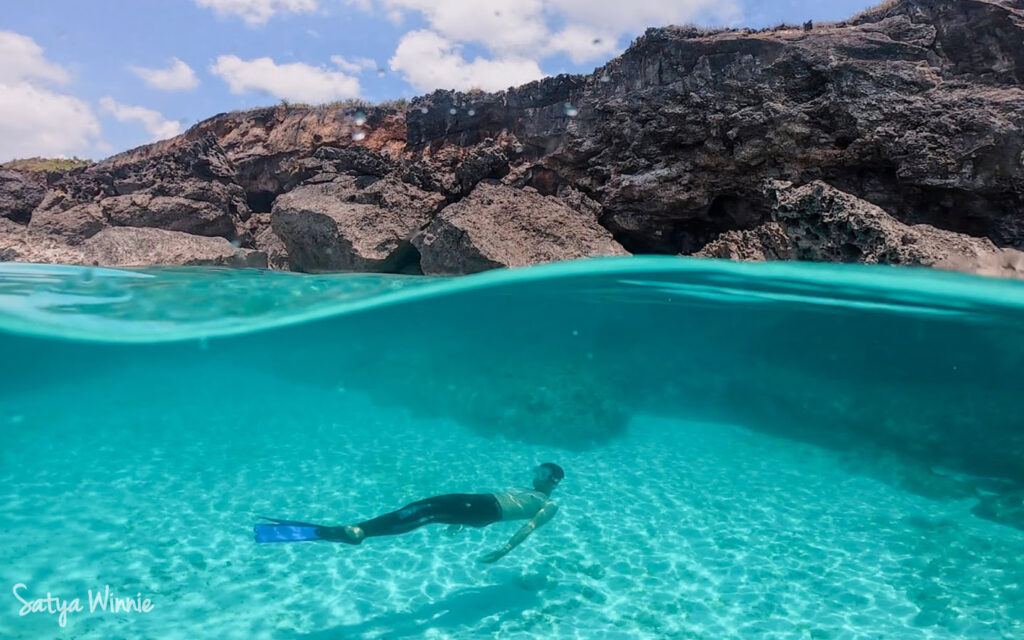 Snorkeling di Pulau Bahuluang