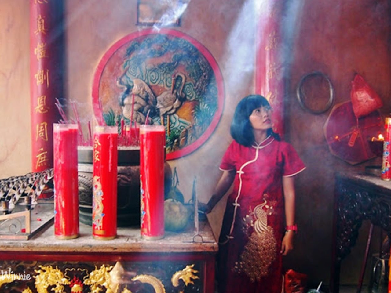 Satya di Kelenteng